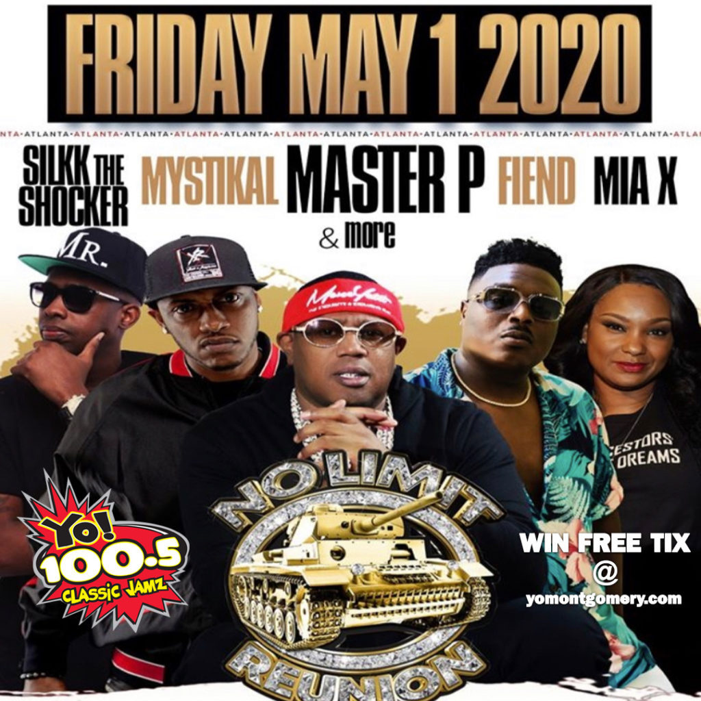 No Limit Reunion Tour at the State Farm Arena on May 1 Yo! 100.5